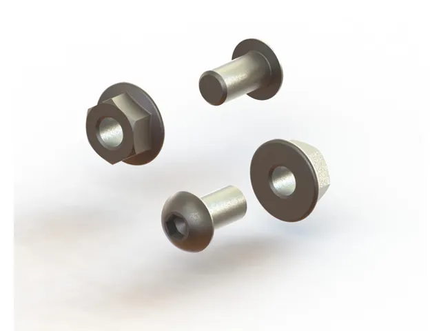 schroefverbinding voor legbord M6x12,v. magazijnstelling