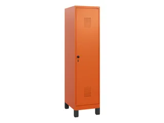 schoollocker,HxBxD 1630x400x500mm,1vak,vak B 400mm,draaigrendel,voeten - 2