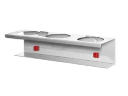 Abax Ronde Bekerhouder Voor Geperforeerde Platen D 70mm B 300mm