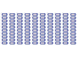 Sleutelhanger Westcott donker blauw 100st. in doos. Met verwisselbaar - 2