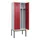 locker voor scheiding van kleding,HxBxD 2120x800x500mm,2vak