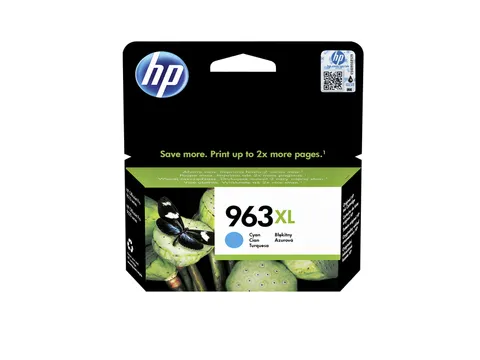 HP 963XL Inktcartridge 3JA27AE Blauw High Capacity Origineel