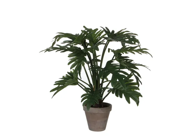 Kunstplant Mica Philodendron selloum groen in pot 50x60cm