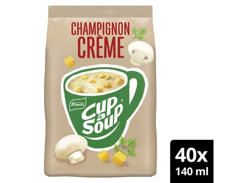 Cup-a-Soup Unox Champignon crème sac pour distributeur 140ml