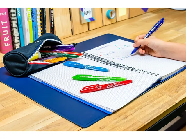 Rollerpen PILOT friXion medium lichtgroen blister à 1 stuk