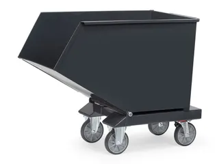 Afvalbakken 4704 Ral7016 800kg 800 liter - 1