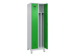 locker voor scheiding van kleding,HxBxD 1950x600x500mm,2vak - 1