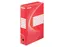Archiefdoos Esselte Boxycolor 80mm 352x250mm rood