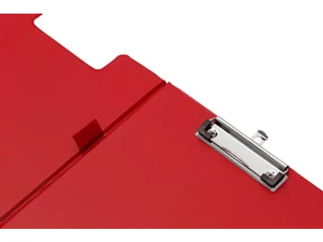 Klemmap Opvouwbaar PVC A4 Rood
