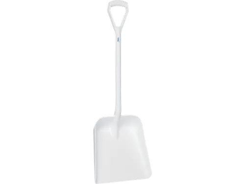 Hygiene 5623-5 Lichtgewicht Schop D-Greep Groot Blad Wit