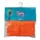 Polsband neon oranje 2stuks