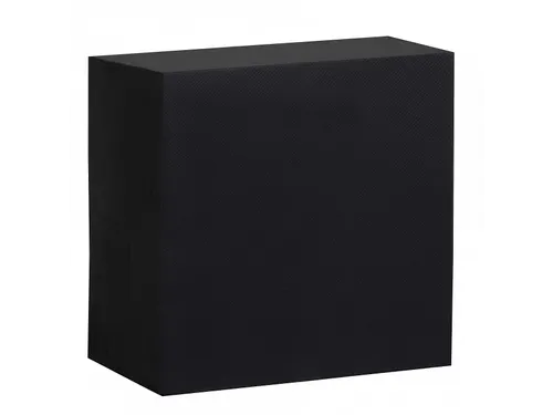 Euro Products Q-1049 Airlaid servet 40x40cm 1/4 vouw Zwart 500 Stuks