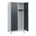 schoollocker,HxBxD 1630x800x500mm,2vak,vak B 400mm,draaigrendel,voeten