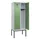 locker,HxBxD 2120x800x500mm,2vak,vak B 400mm,cil.-slot,voetonderstel