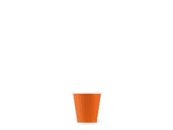Beker porselein Les Artistes Paris 180ml met siliconen grip Oranje