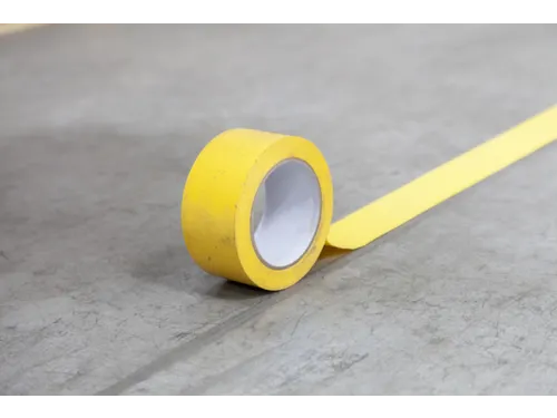 tape,standaardkleur,PVC,rood/wit,band LxB 33mx50mm
