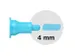 Marqueur acryl Schneider Paint-It 320 4mm pastel bleu