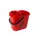 Mopemmer spaans Cleaninq met korf 12 Liter rood
