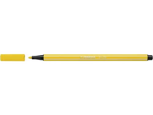 Viltstift STABILO Pen 68/24 medium citroengeel