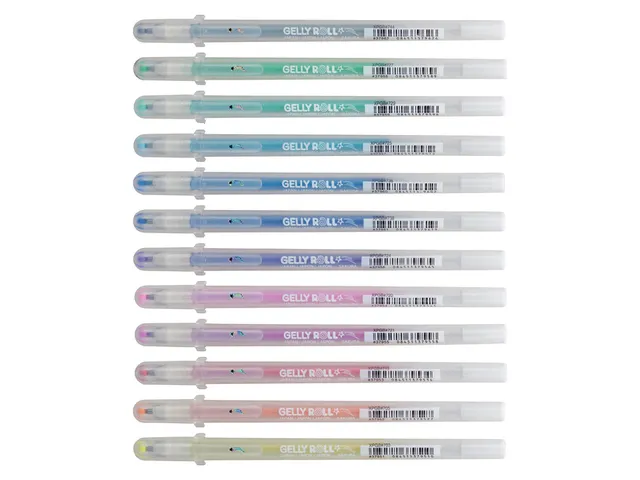 Gelschrijver Sakura Gelly Roll Stardust set à 12 kleuren
