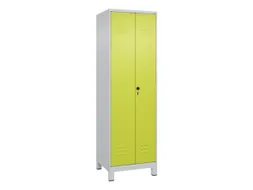 locker voor scheiding van kleding,HxBxD 1950x600x500mm,2vak