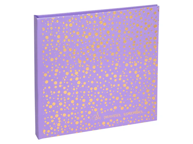 Alb livre 30p blanc 25x25cm Plum' Violet