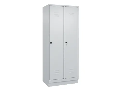 locker voor scheiding van kleding,HxBxD 1950x800x500mm,2vak