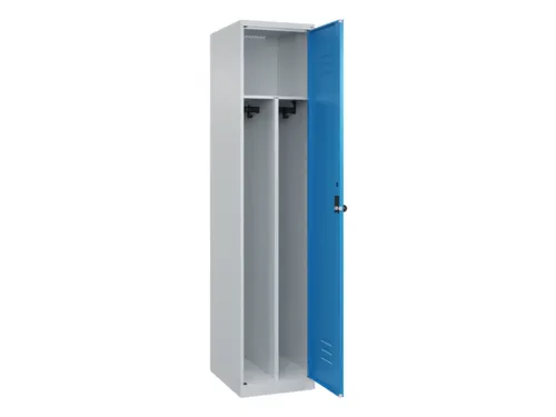 locker voor scheiding van kleding,HxBxD 1850x400x500mm,1vak