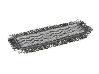 Microfiber Damp42 microvezel vlakmop donkergrijs klittenband 250mm - 1