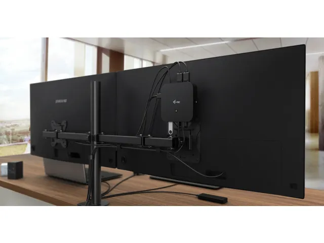 USB-C HDMI Dual DP Docking Station with Power Delivery 100 W + i-tec U