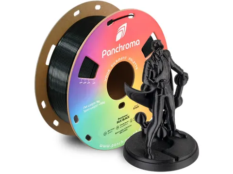 Polymaker 3D filament Panchroma PLA Silk 1,75 mm Zwart 1kg