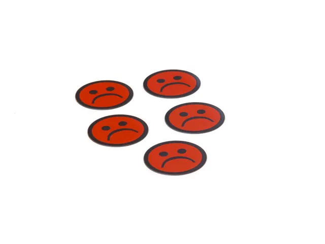 Impressiemagneetfolie Face Rood Ø50mm x 0,85mm