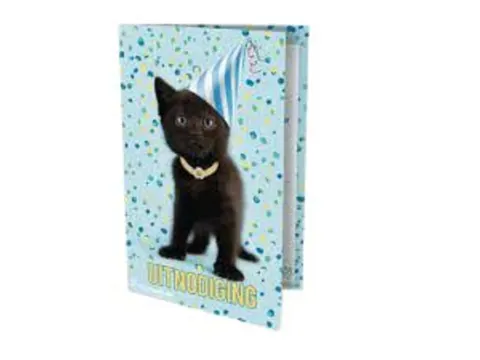 Uitnodiging Kat Rachael Hale 14x9cm