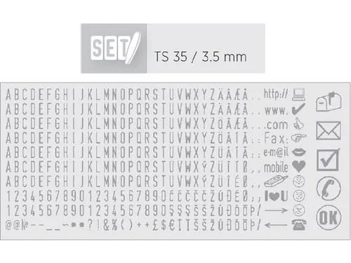 Doe-het-zelf stempel printer 40/2 6 Regels 23x59mm