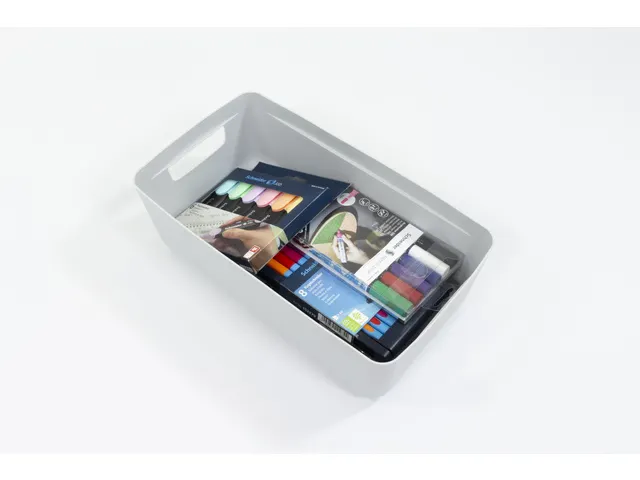 Opbergbox Kangaro 5 liter PP grijs