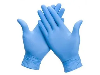 Handschoen Hynex nitril extra sterk S blauw 5gr 100 stuks - 3