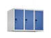 opzetkast,v. locker,3vak.,vak B 250mm,HxBxD 500x750x500mm,vleugeldeur
