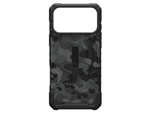 Apple iPhone 17 Pro Hoesje MagSafe Back Cover Camo Zwart