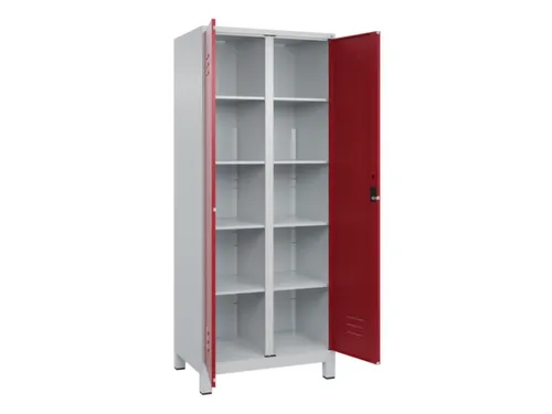 wasgoedverdeelkast,HxBxD 1950x800x500mm,vak B 400mm,cilinderslot