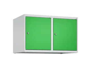 opzetkast,v. locker,2vak.,vak B 400mm,HxBxD 500x800x500mm,cilinderslot - 2