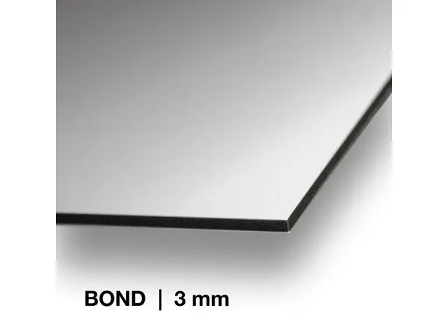 BOND Aluminium paneel met eigen Print 100x100cm Enkelzijdig
