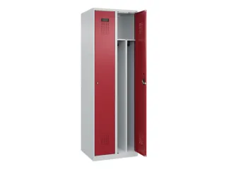 locker voor scheiding van kleding,HxBxD 1850x600x500mm,2vak - 1