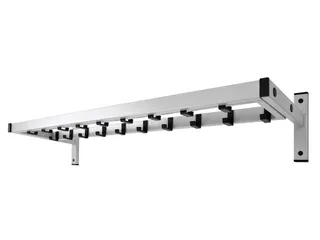 Wand Kapstok Vepa Bins Safe met 19 haken grijs - 1