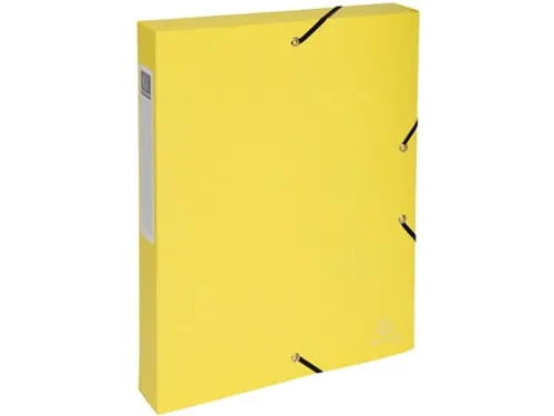 Aquarel elastobox uit glanskarton A4+ 4 cm assorti