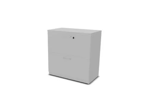 Hangmappenkast Hxbxd 740x800x445mm 3 Laden Mp-Lichtgrijs