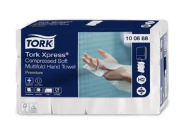 Tork 100888 Xpress H2 Multifold M Handdoek Premium 2-laags 12x170 stuk