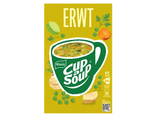 Knorr Cup-a-Soup erwt 24 zakjes 140 ml