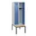 locker met bank,HxBxD 1950x600x815mm,2vak,vak B 300mm,cilinderslot