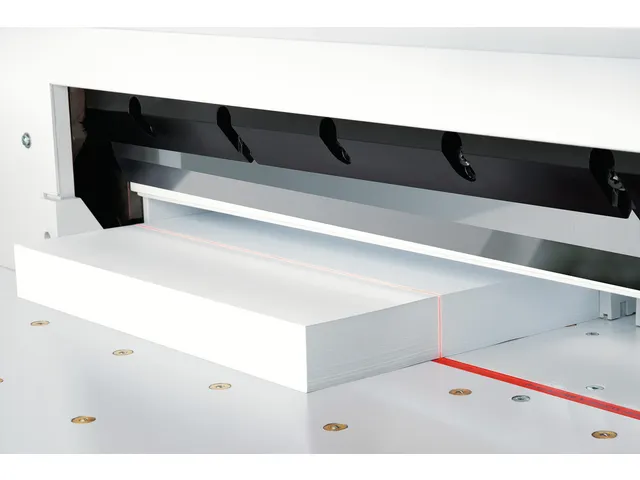 Stapelsnijmachine Ideal 7260 72cm Luchttafel Hydraulisch met onderstel
