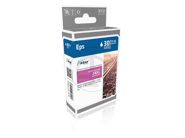 As15242 Astar Epson T2433 Xp Inkt Magenta Hc Rebuilt 740 Pagina's Chip